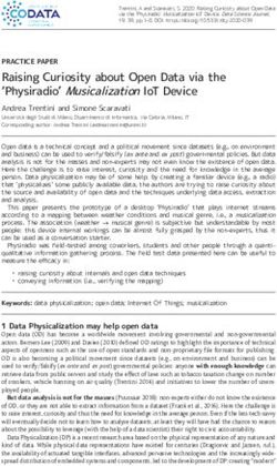 RAISING CURIOSITY ABOUT OPEN DATA VIA THE 'PHYSIRADIO' MUSICALIZATION IOT DEVICE - DATA SCIENCE JOURNAL