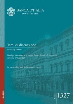 R 1327 - Foreign investors and target firms' financial structure: cavalry or lucusts? - Banca d'Italia