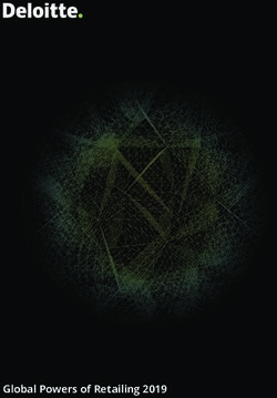 Global Powers of Retailing 2019 - Deloitte