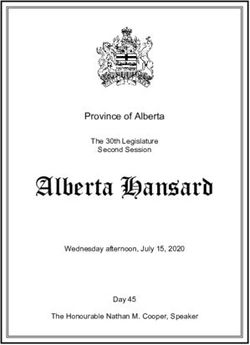 Alberta Hansard Province of Alberta - The 30th Legislature Second Session Wednesday afternoon, July 15, 2020