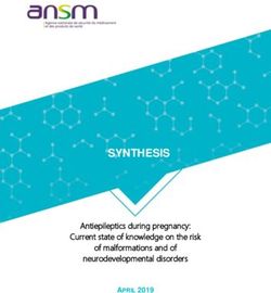 SYNTHESIS Antiepileptics during pregnancy: Current state of knowledge on the risk of malformations and of neurodevelopmental disorders - ANSM