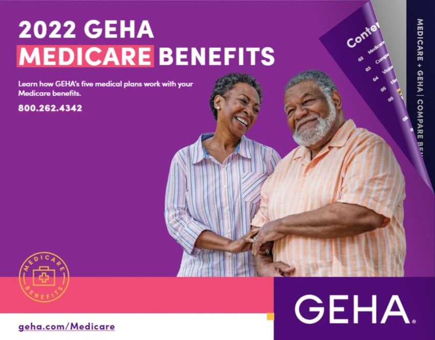 GEHA 2022 Medicare benefits