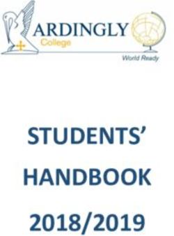 STUDENTS' HANDBOOK 2018/2019 - Ardingly College