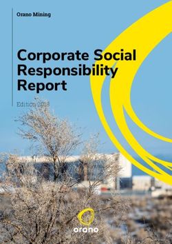 Corporate Social Responsibility Report - Edition 2018 - Orano Mining