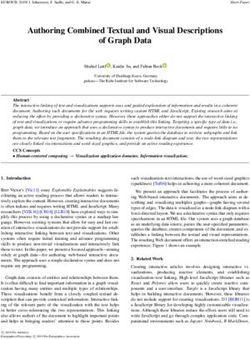 Authoring Combined Textual and Visual Descriptions of Graph Data