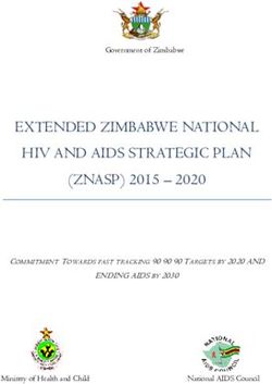 EXTENDED ZIMBABWE NATIONAL HIV AND AIDS STRATEGIC PLAN (ZNASP) 2015 2020 - ENDING AIDS BY 2030 - Government of Zimbabwe - Ministry of Health and ...