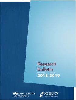 Research Bulletin 2018-2019 - SEPTEMBER AUGUST - Saint Mary's ...