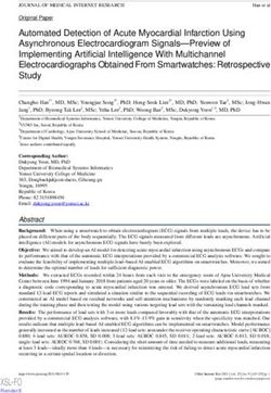 Automated Detection of Acute Myocardial Infarction Using Asynchronous Electrocardiogram Signals-Preview of Implementing Artificial Intelligence ...