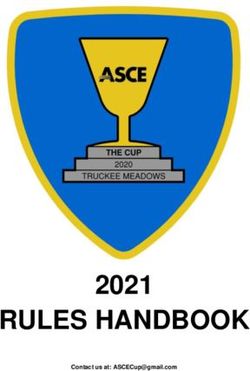 RULES HANDBOOK 2021 - ASCE Truckee Meadows Branch
