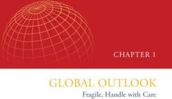 GLOBAL OUTLOOK Fragile, Handle with Care - Open Knowledge Repository