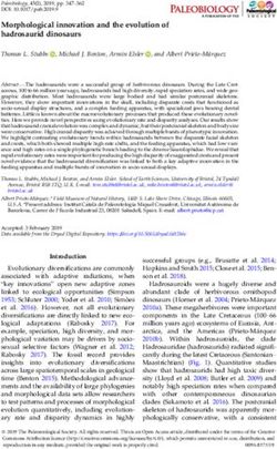 Morphological innovation and the evolution of hadrosaurid dinosaurs