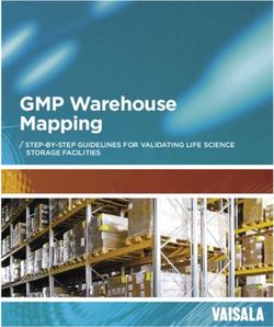 GMP WAREHOUSE MAPPING - STEP-BY-STEP GUIDELINES FOR VALIDATING LIFE SCIENCE STORAGE FACILITIES