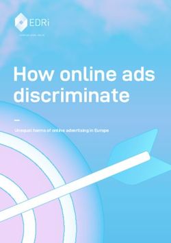 How online ads discriminate - European Digital Rights