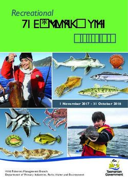 Sea Fishing Guide 2017-18 - Recreational