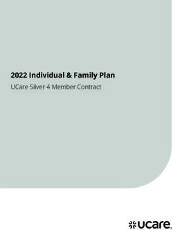 2022 Individual & Family Plan - UCare Silver 4 Member Contract