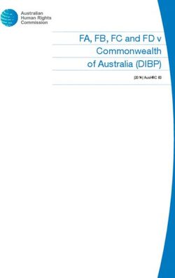 FA, FB, FC and FD v Commonwealth of Australia (DIBP)