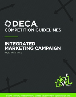 deca integrated marketing campaign presentation