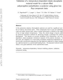Validation of a temperature-dependent elasto-viscoplastic material model for a talcum-filled polypropylene/polyethylene co-polymer using glove box ...