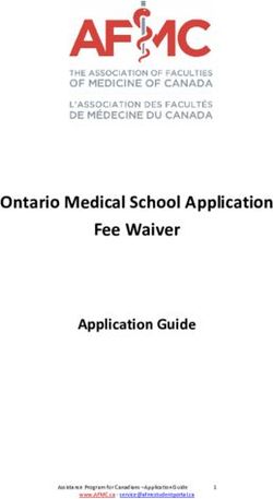 ONTARIO MEDICAL SCHOOL APPLICATION FEE WAIVER - APPLICATION GUIDE ASSISTANCEPROGRAMFORCANADIANS-APPLICATIONGUIDE