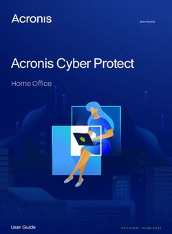 Acronis Cyber Protect - Home Office - User Guide