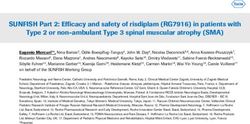 SUNFISH Part 2: Efficacy and safety of risdiplam (RG7916) in patients with Type 2 or non-ambulant Type 3 spinal muscular atrophy (SMA)