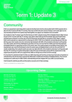 Term 1: Update 3 - Adelaide Botanic High School