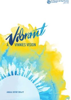 A VINNIES VISION - St Vincent de Paul Society