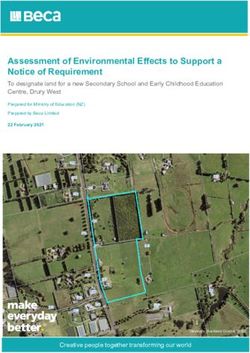 Assessment of Environmental Effects to Support a Notice of Requirement - Auckland ...