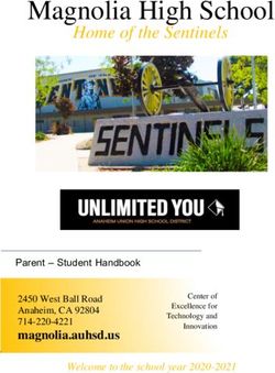 Magnolia High School - Parent - Student Handbook - auhsd