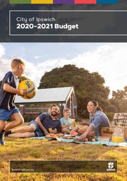 2020-2021 Budget City of Ipswich - Ipswich.qld.gov.au - Ipswich City Council