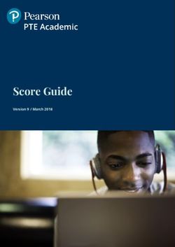 Score Guide Version 9 / March 2018 - PTE Academic