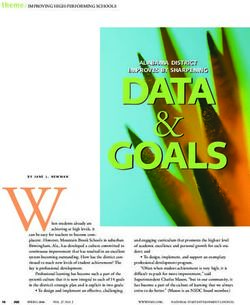 DATA &GOALS - Learning ...