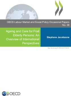 Ageing and Care for Frail Elderly Persons: An Overview of International Perspectives - Stephane Jacobzone - OECD iLibrary