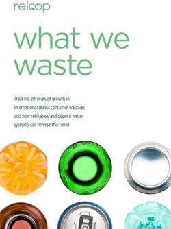 What we waste Tracking 20 years of growth in international drinks container wastage, and how refillables and deposit return systems can reverse ...