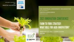 Innovation through technology - Moderated by Martin HLAVÁČEK - European Landowners ...