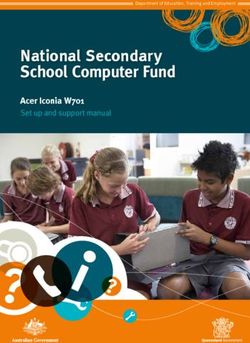National Secondary School Computer Fund - Acer Iconia W701 Set up and support manual