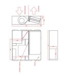 WALL RECESSED AIR DEHUMIDIFIER - MODEL ICS-3200 VERTICAL AIR FLOW