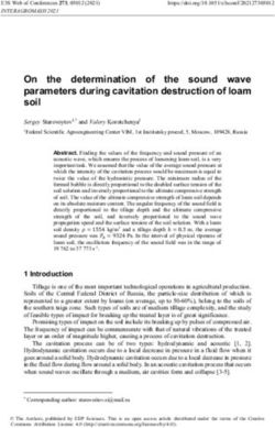 On the determination of the sound wave parameters during cavitation destruction of loam soil