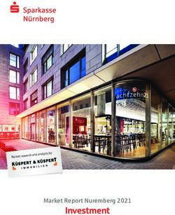 Investment Market Report Nuremberg 2021 - Market research and analysis by - Sparkasse Nürnberg