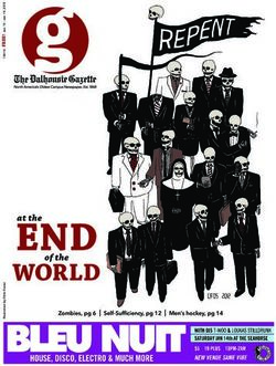 END WORLD of the - Dalhousie Gazette