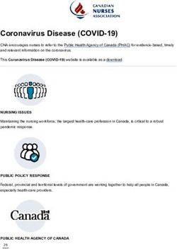 Coronavirus Disease (COVID-19) - Canadian Nurses ...