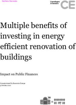 Multiple benefits of investing in energy efficient renovation of buildings - Impact on Public Finances