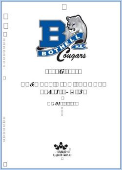 BOTHELL HIGH SCHOOL 2019 2020 Course Catalog - Grades 9 - 12 Northshore School District