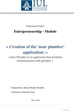 " Creation of the 'near plumber' application: " - Entrepreneurship - Module " Near Plumber is an application that facilitate - Mohamed Tirani