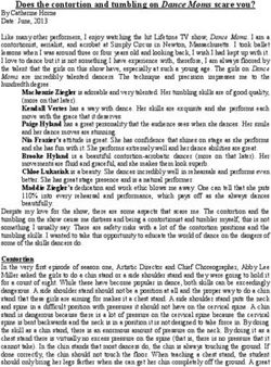 Does the contortion and tumbling on Dance Moms scare you?