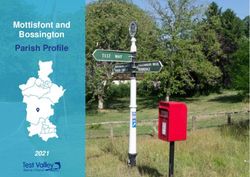Mottisfont and Bossington Parish Profile 2021 - Test Valley Borough ...