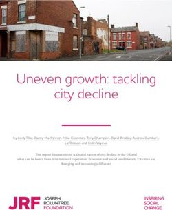 Uneven growth: tackling city decline - Joseph Rowntree ...