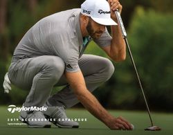 2019 ACCESSORIES CATALOGUE - taylormadegolf.eu - ABC Golf Oy