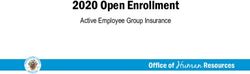 2020 Open Enrollment Active Employee Group Insurance - Office of Human Resources, Montgomery County Government