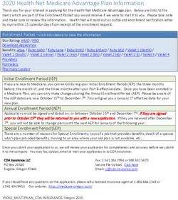 2020 Health Net Medicare Advantage Plan Information - medicare oregon